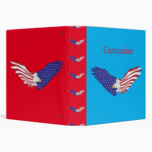American Eagles Thunder_Cove Patriotic 4th of July Binder