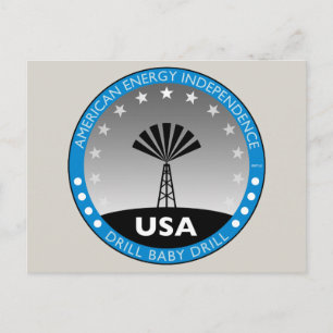 American Energy Independence Postcard