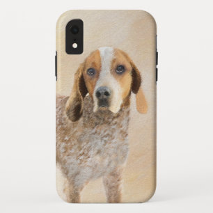 American English Coonhound Painting - Dog Art iPhone XR Case