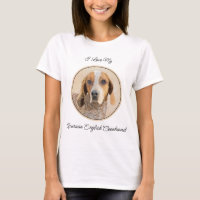 American English Coonhound Painting - Dog Art