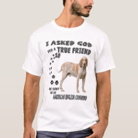 American English Coonhound Quote Mom Dad Print, Re