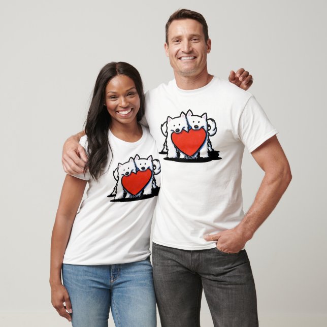 American Eski Heartfelt Duo T-Shirt (Unisex)
