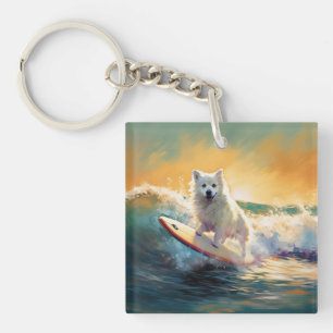 American Eskimo Beach Surf Peinture