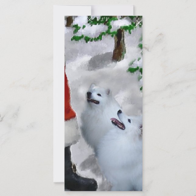 American Eskimo Dog Christmas (Front)