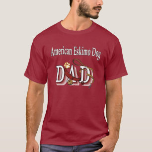 American Eskimo Dog Dad Apparel T-Shirt