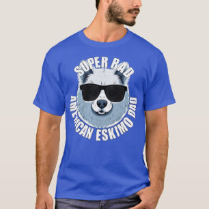 American Eskimo Dog Dad Funny Mens Fathers Day T-Shirt