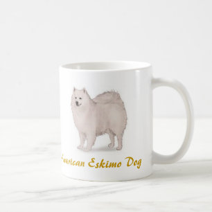 American Eskimo Dog, Dog Log Lover Galore! Coffee Mug