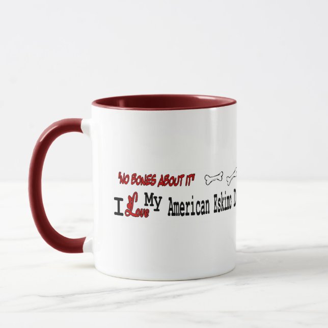 American Eskimo Dog Gifts Mug (Left)
