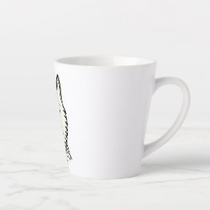 American Eskimo Dog Latte Mug
