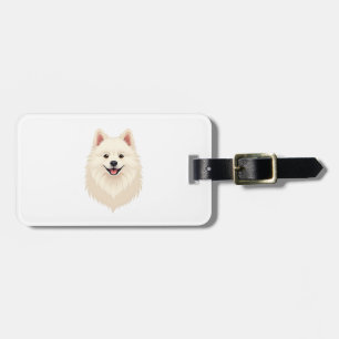 American Eskimo Dog Luggage Tag