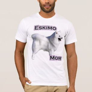 American Eskimo Dog Mom 4 T-Shirt
