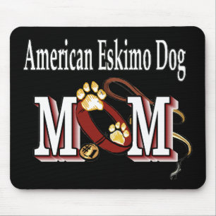 American Eskimo Dog MOM Mouse Pad