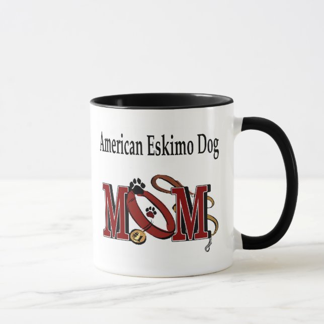 American Eskimo Dog MOM Mug (Right)
