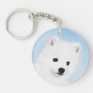 American Eskimo Dog Painting - Original Dog Art