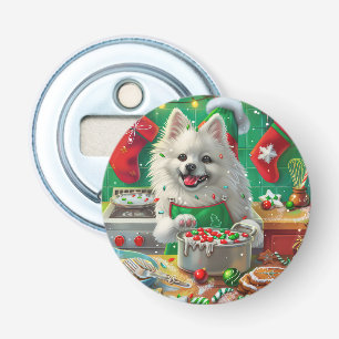 American Eskimo Holiday Baking: Festive Christmas Bottle Opener