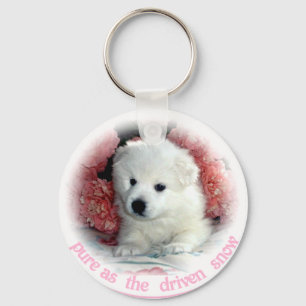 American Eskimo Keychain