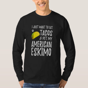 American Eskimo Taco Cinco De Mayo Dog Mom T-Shirt