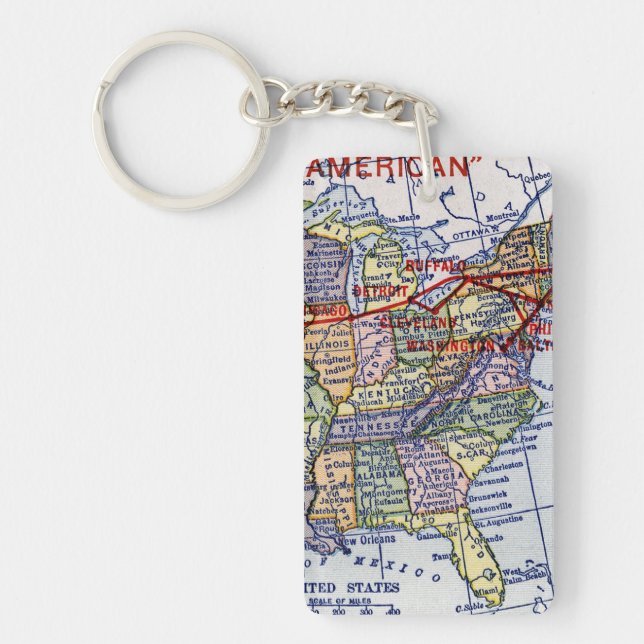 AMERICAN EXPRESS SHIPPING KEYCHAIN (Front)