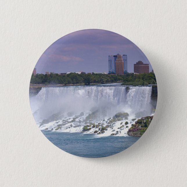 American Falls at Niagara Falls State Park 2 Inch Round Button (Front)