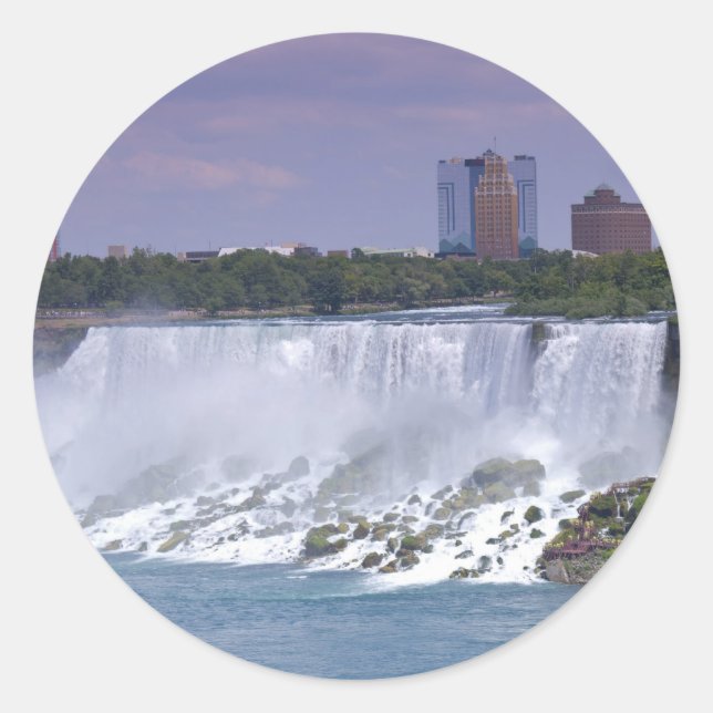 American Falls at Niagara Falls State Park Classic Round Sticker (Front)