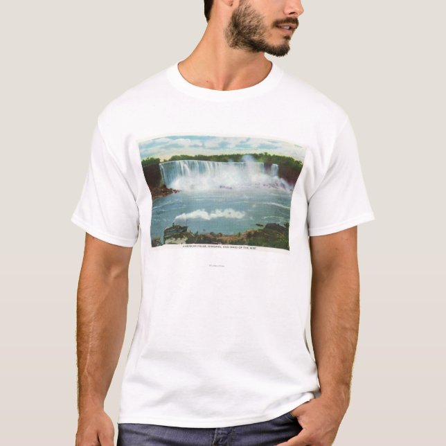 American Falls Maid of the Mist View T-Shirt (Front)
