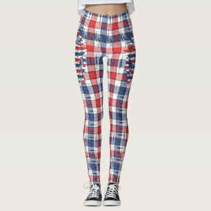 American Family Patriotic Summer Holidays Leggings