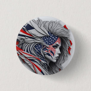 american fan 21 1 inch round button