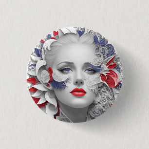 american fan 33 1 inch round button