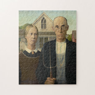 American Farm Family, Jigsaw Puzzle