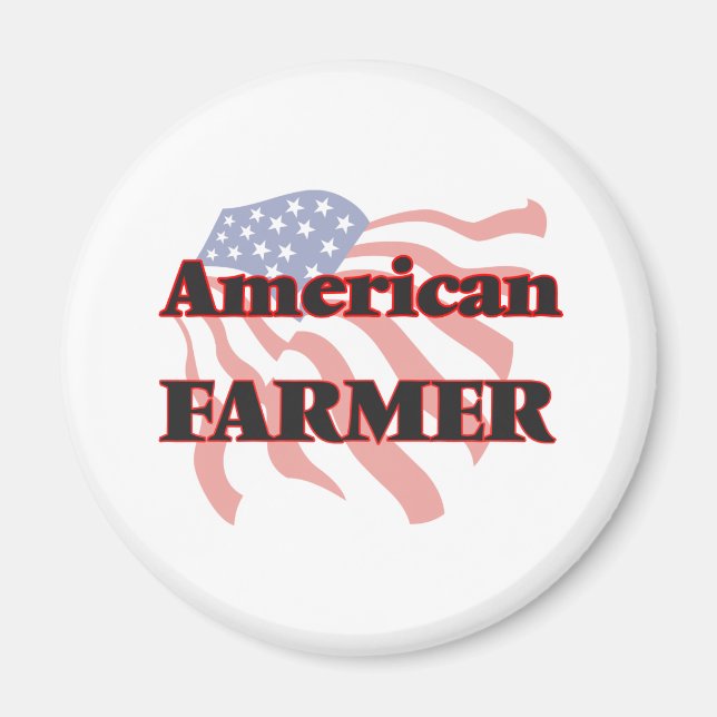 American Farmer Magnet (Front)