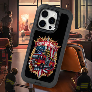 American Firefighters Valour iPhone 15 Pro Case