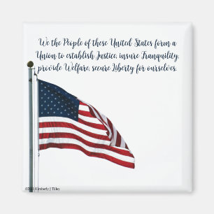 American Flag 2371 Magnet
