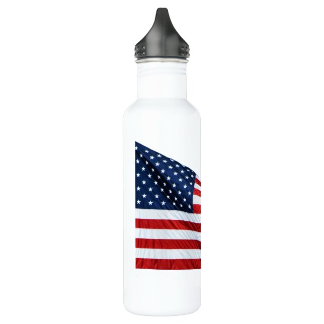 American Flag 2412 710 Ml Water Bottle (Left)