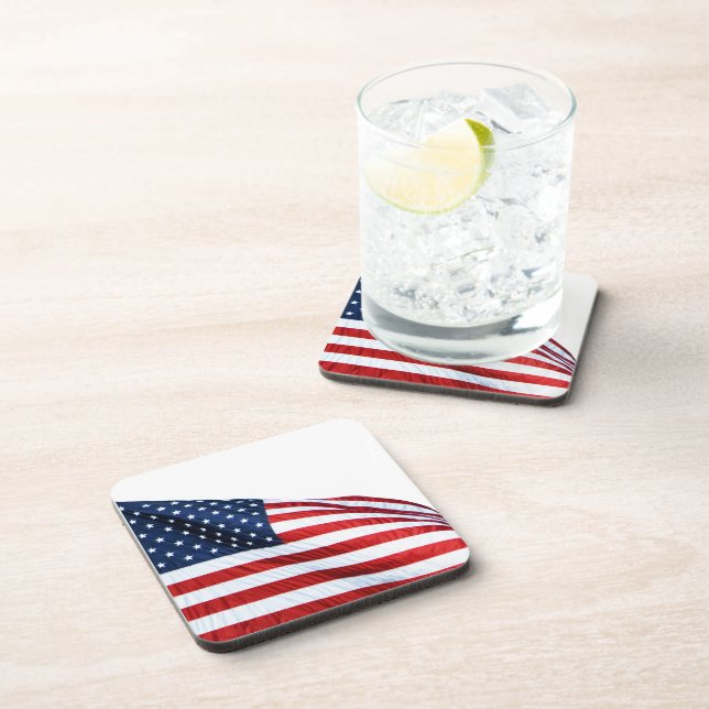 American Flag 2412 Coaster (Right Side)