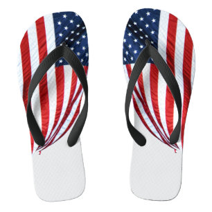 American Flag 2412 Flip Flops