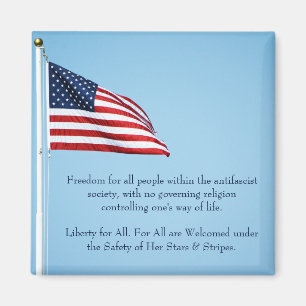 American Flag 2412 Magnet