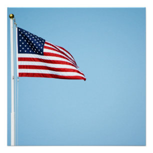 American Flag 2412 Poster