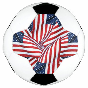 American Flag 2412 Soccer Ball