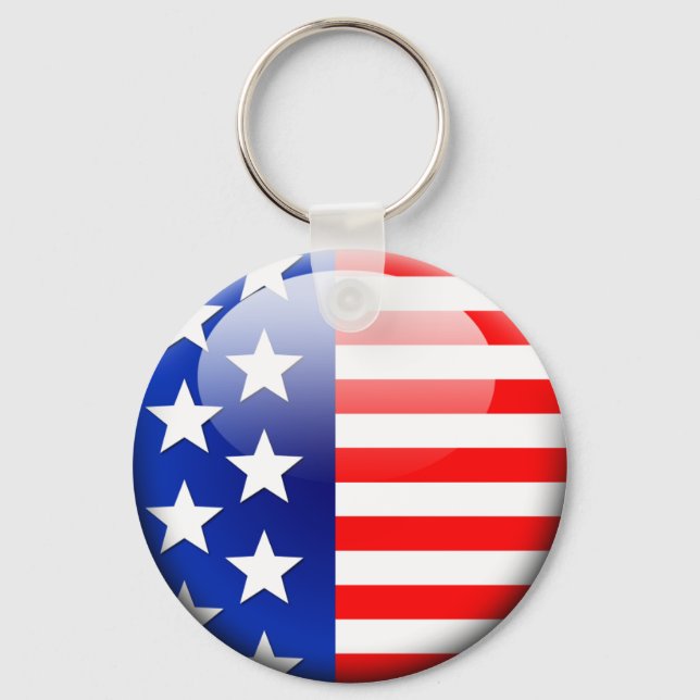 American Flag 2.0 Keychain (Front)