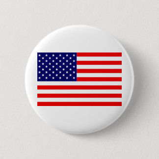 American Flag 2 Inch Round Button