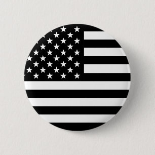 American Flag 2 Inch Round Button