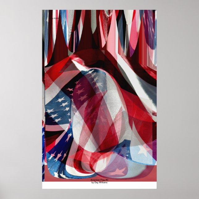 American Flag #2 Poster (Front)
