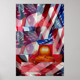 American Flag #3 Poster