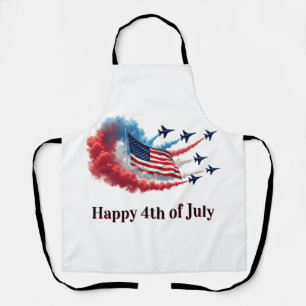 American Flag, 4th of July Apron