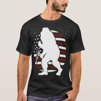 American Flag 4th Of july Retro T-Shirt