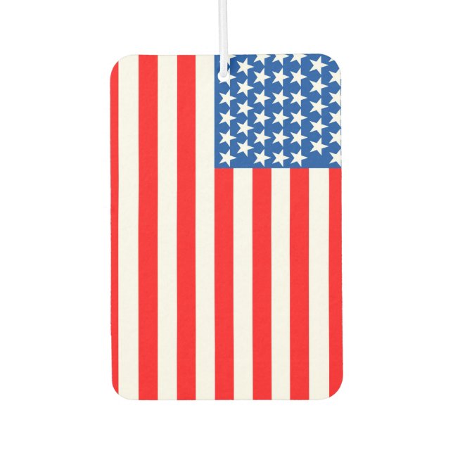 American Flag Air Freshener (Front)