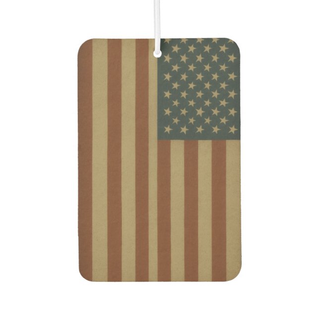 American Flag Air Freshener (Front)