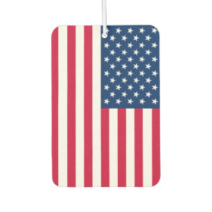 American Flag Air Freshener Patriotic USA
