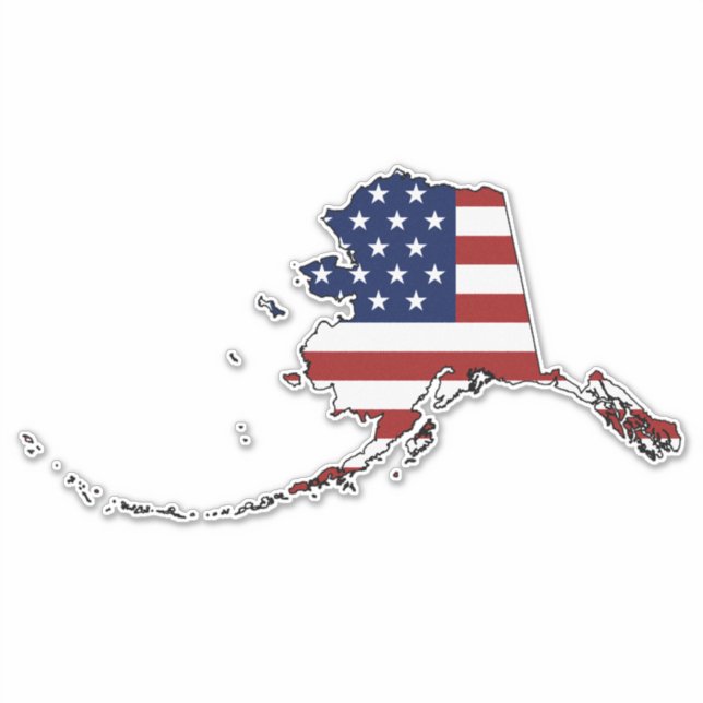 American Flag Alaska (Front)