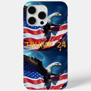 American Flag American Eagle TRUMP 2024 iPhone 15 Pro Max Case